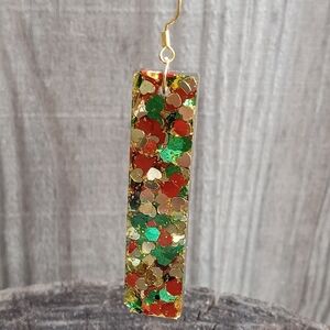 Hand Crafted Multicolor Resin Earrings